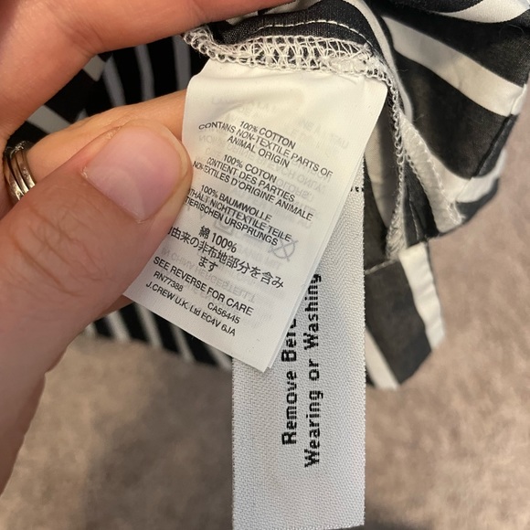 JCREW off the shoulder top NWOT - Picture 8 of 8